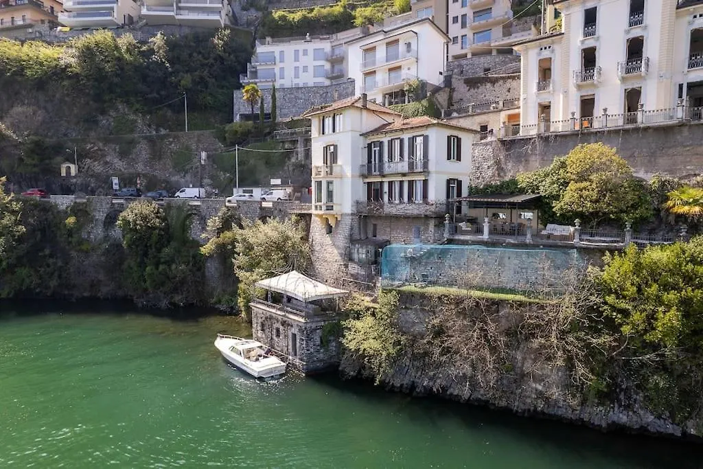 Storica Villa Sul Lago Di Como Con Darsena Privata Ардженьо 0*,