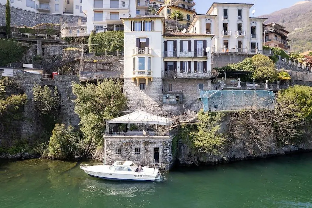 公寓 Storica Villa Sul Lago Di Como Con Darsena Privata 阿尔杰尼奥