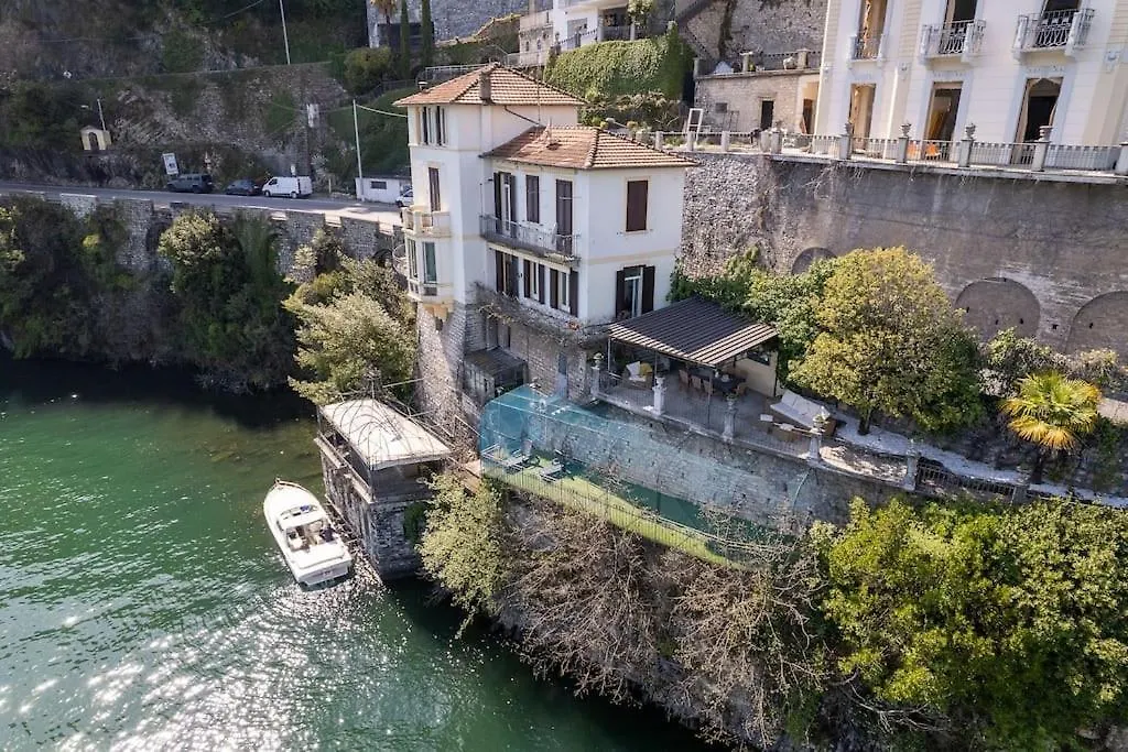 公寓 Storica Villa Sul Lago Di Como Con Darsena Privata 阿尔杰尼奥